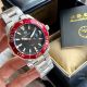 Japan Grade Copy Tag Heuer Aquaracer 300 Quartz Watch Red Nato Strap (2)_th.jpg